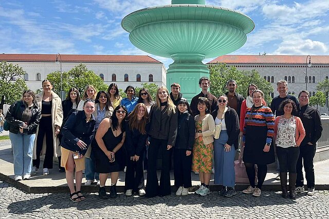 Kanadisch-Deutsche Entrepreneurship Summerschool TH Rosenheim Gruppenfoto