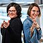 Shooting2022_SteffiSarah ROCkET Gründerinnen Sarah Baumann und Stephanie Kapitza