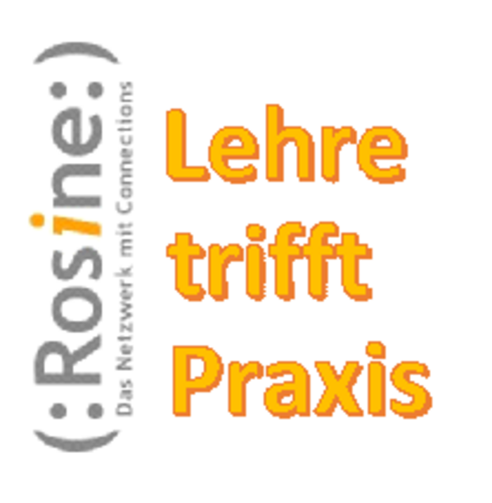 Textbild "Rosine - Lehre trifft Praxis" 