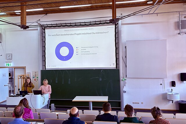 Vernetzungstreffen mit Studierenden und Interessierten