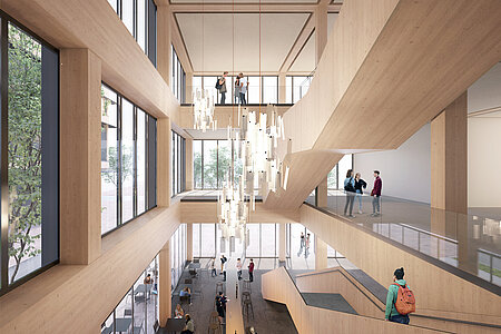 Visualisierung © Dietrich Untertrifaller