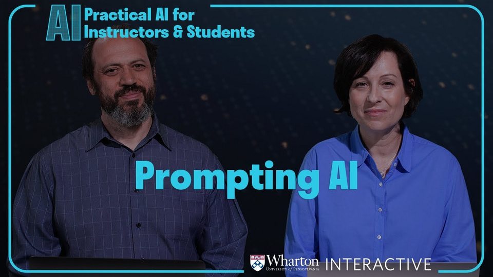 Practical AI for Instructors and Students Part 3: Prompting AI