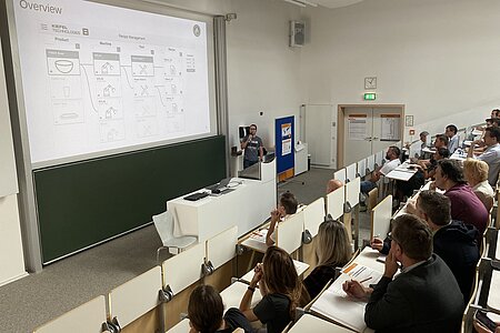 Pitch zum Kiefel-Projekt (Entwicklung eines Sandbox-Modells zur Erstellung von Maschinenrezepten im Sondermaschinenbau)