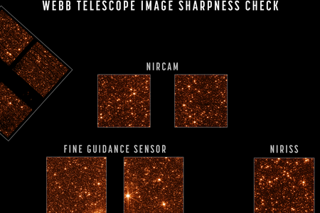 Webb-Teleskop justiert