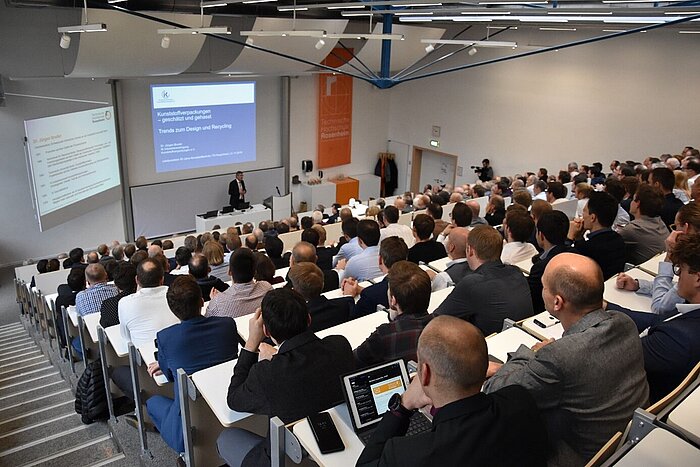 Vortrag in einem Hörsaal