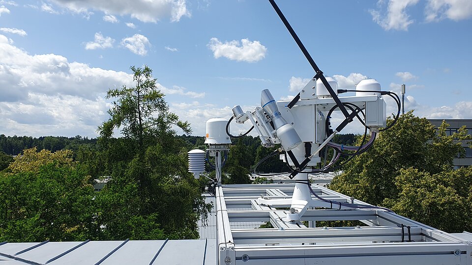 Labor für solare Energiesysteme - Meteorologische Station TH Rosenheim