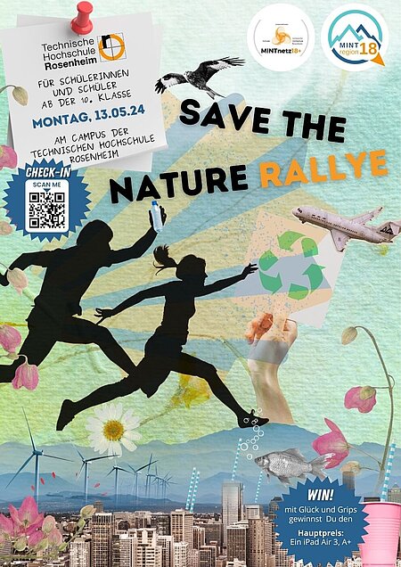 Save the nature Plakat