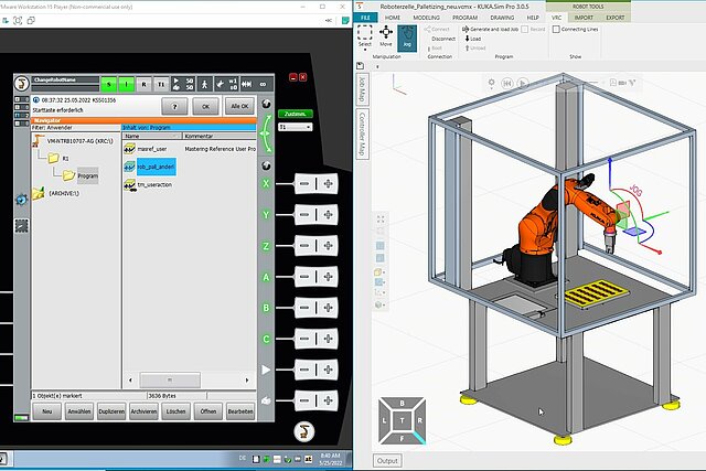 KUKA.Sim Pro und KUKA Office.Lite