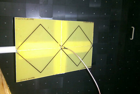 Design und Verifikation einer Bi-Quad-Antenne für DVB-T2