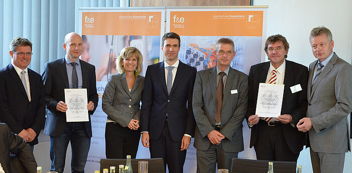 BMBF Förderbescheidübergabe