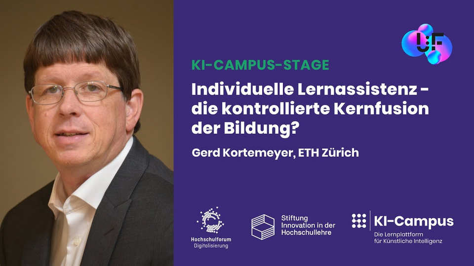 Individuelle Lernassistenz – die kontrollierte Kernfusion der Bildung? (Gerd Kortemeyer) | U:FF 2024