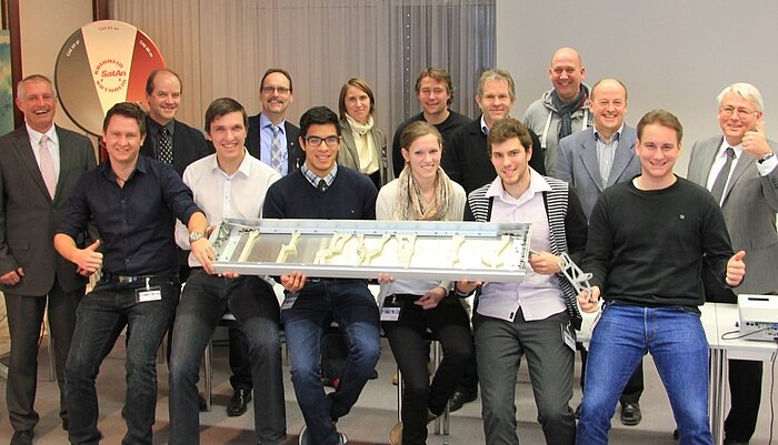 Projektpräsentation bei Kathrein