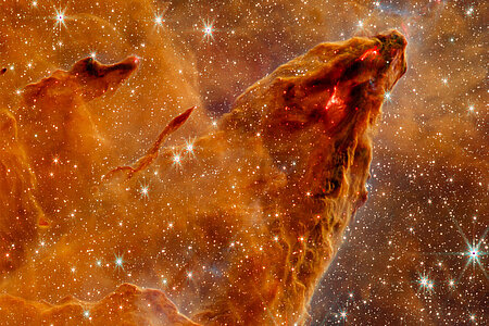 Sternentstehungsgebiet im Adlernebel (Pillars of Creation, Säulen der Entstehung)