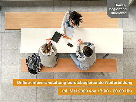 berufsbegleitende Studierende lernen gemeinsam