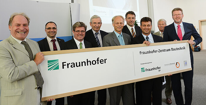 Eröffnung des Fraunhofer-Zentrums Bautechnik