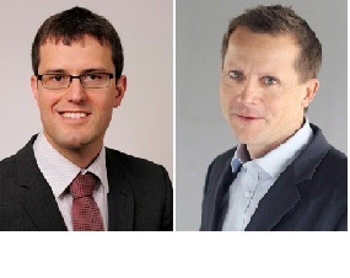 Prof. Dr. Wolfgang Mühlbauer (li.) und Prof. Dr. Andreas Krüger 