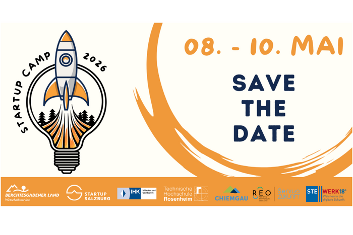 Save the date Startup Camp im Heutal