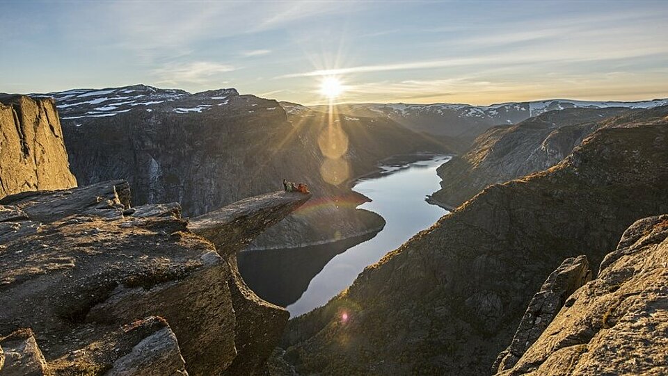 Feierabend auf der Trolltunga