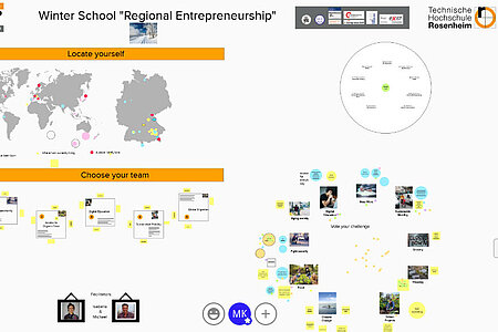 Impression ROCkET Entrepreneurship Winterschool School Kanada-Rosenheim