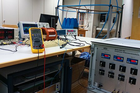 Messung der magnetischen Störfestigkeit an einem SiC-Gatetreiber, Forschungsprojekt CosmoDU