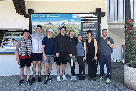 Teilnehmende der Deutsch Kanadischen Summer School Mai 2024