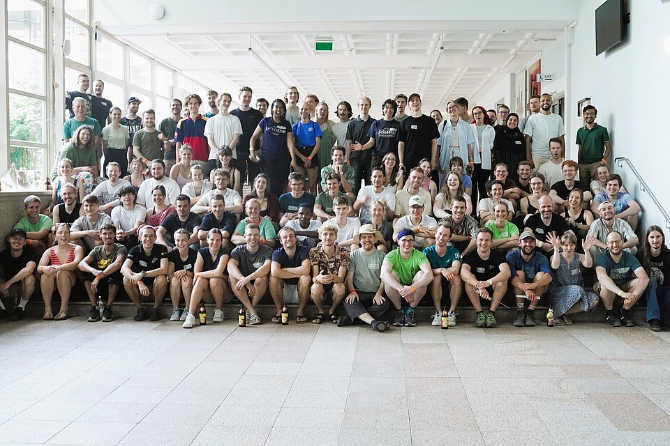 Gruppenfoto Make N Create Sommersemester 2025 ROLIP ROCkET