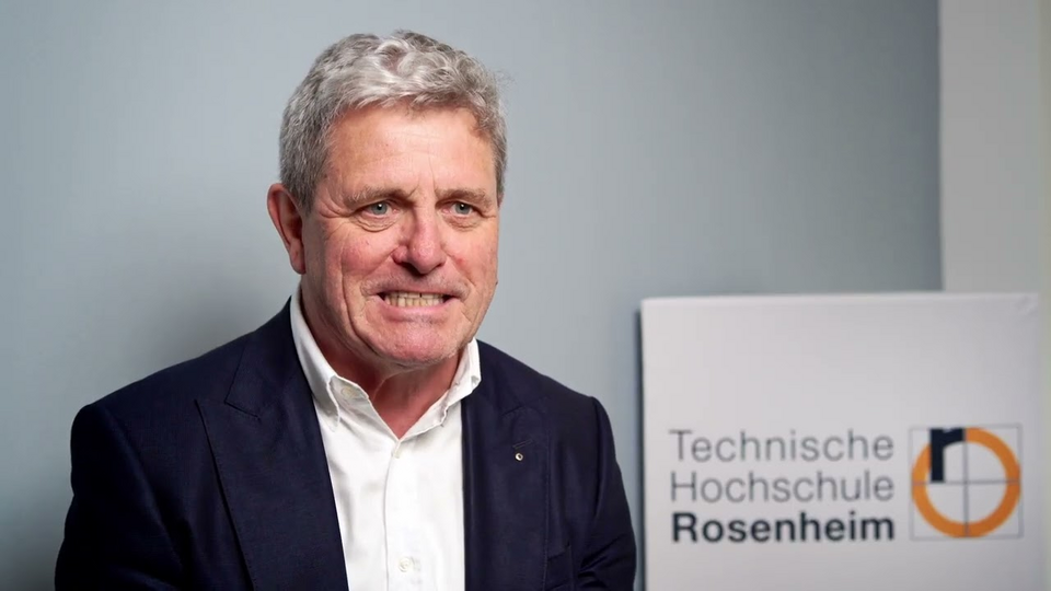 Sie kamen 1974 an Fachhochschule Rosenheim. Welche Ereignisse und Menschen prägten Ihren Werdegang?