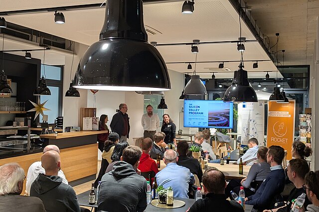 Gründungsstammtisch Nr. 5 des Netzwerks Gründen. Einfach machen! im Stellwerk 18