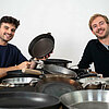 Filip Mierzwa (l.) und Simon Köstler von STUR Cookware