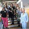 von links: Prof. Dr. Petra Bauer, Marion Egger, Stephanie Schmidle, Tobias Döringer, Laura Willinger, Julia Lauberger, Andrea Kastl, Anna Badura, Wirner-Piotrowski, Prof. Dr. Sabine Ittlinger