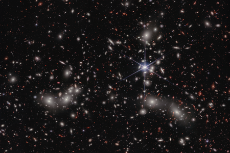 Abell 2744 Galaxienhaufen Deep-Field im IR